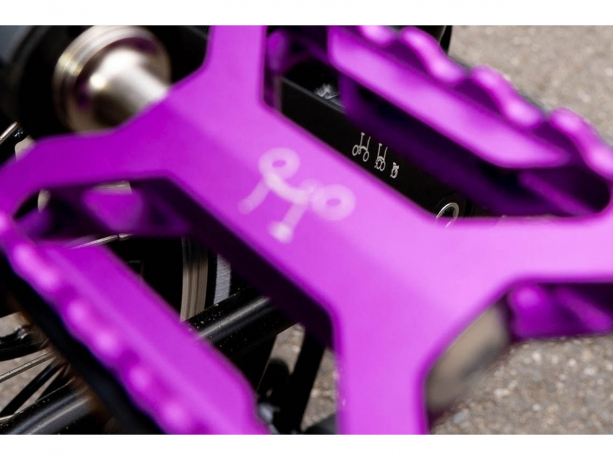 Brompton Superlichte Quick Release Trappers Purple