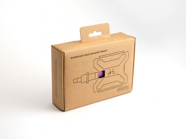 Brompton Superlichte Quick Release Trappers Purple