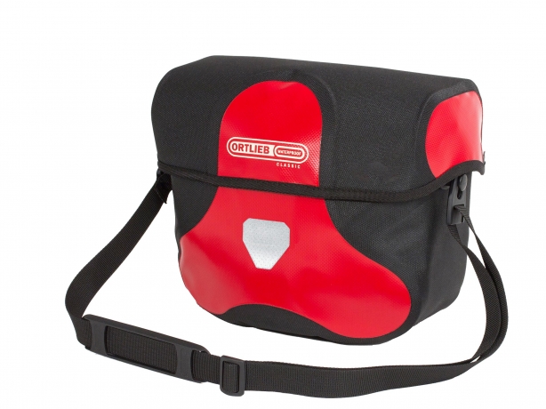 Ortlieb Stuurtas Ultimate Six Classic 7L Rood-Zwart