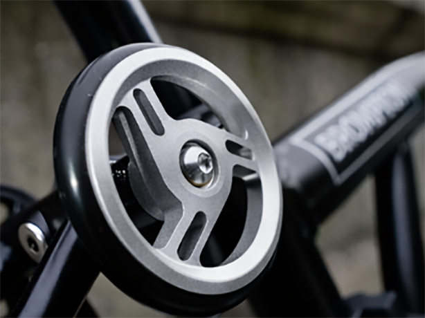 Brompton Advance Roller Wielen ACPT Line Silver (Paar)