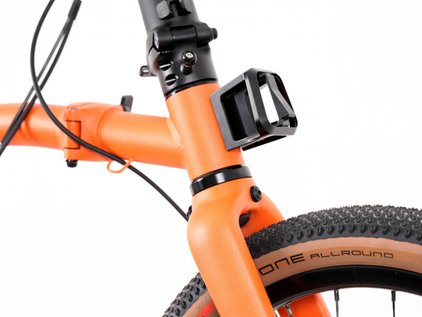 Brompton Bagageclip Gesmeed Aluminium Black