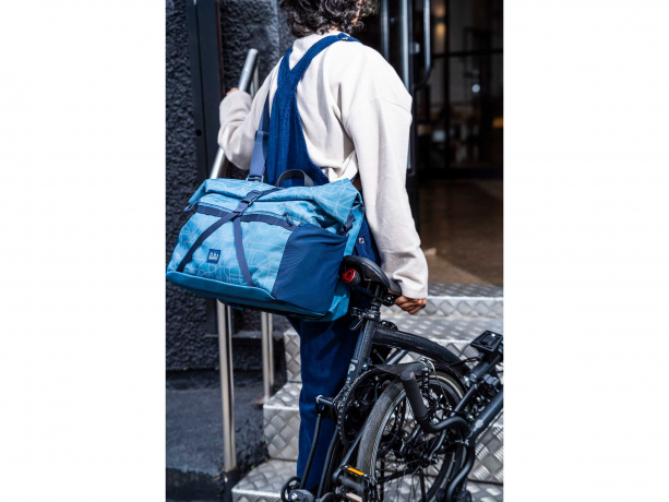 Brompton Borough Roll Top Bag L Reflective incl. Frame