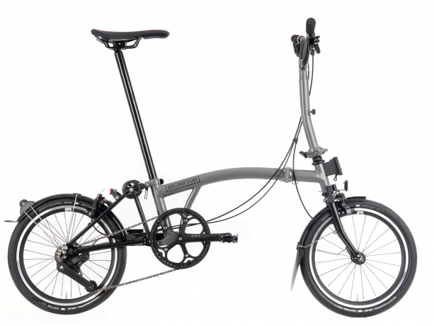 Brompton P Line Urban 2023 Midnight Grey Metallic