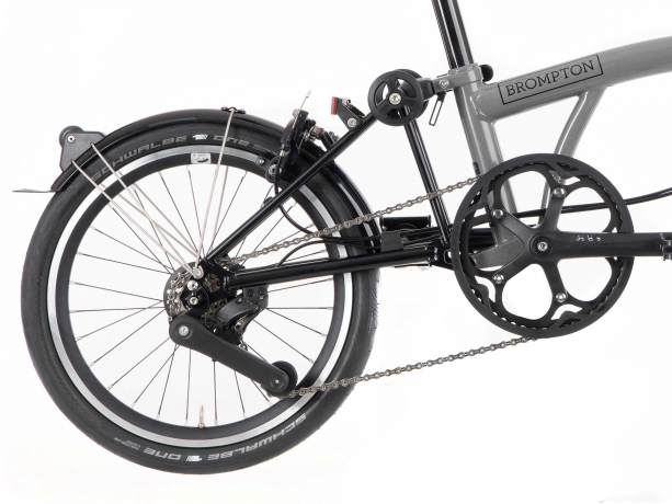 Brompton P Line Urban Storm Grey Metallic