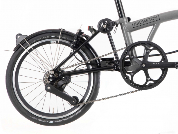 Brompton P Line Urban 2023 Midnight Grey Metallic