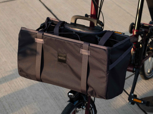 Brompton Vouwmand Brompton Electric Large Frame Zwart