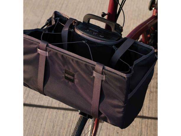 Brompton Vouwmand Brompton Electric Large Frame Zwart
