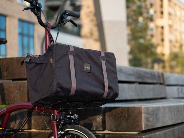 Brompton Vouwmand Brompton Electric Large Frame Zwart