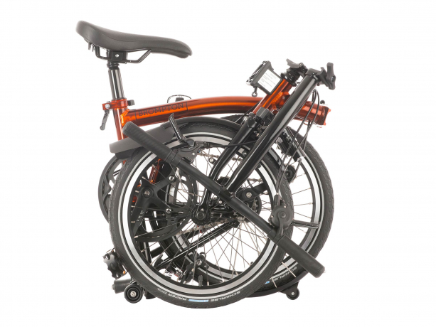 Brompton S6L Black Edition Flame Lacquer