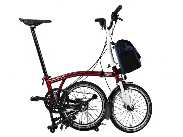 Brompton M6L Vouwfiets Team GB incl. Bag & Light