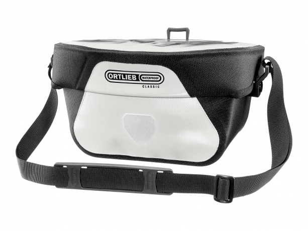 Ortlieb Stuurtas Ultimate Six Classic 5L Wit-Zwart