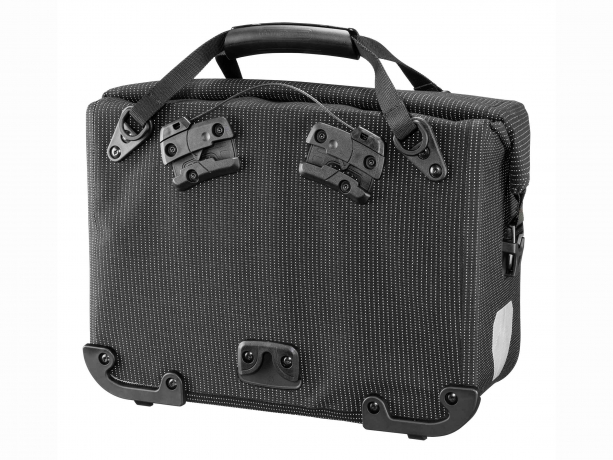 Ortlieb Office-Bag QL3.1 High Visibility Aktentas Zwart Reflectie
