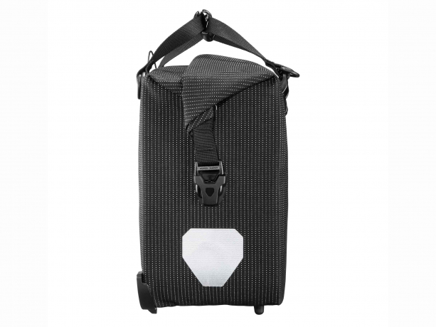 Ortlieb Office-Bag QL3.1 High Visibility Aktentas Zwart Reflectie
