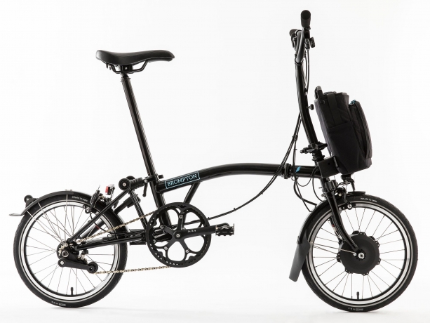 Brompton Electric M6L Vouwfiets Zwart Glans