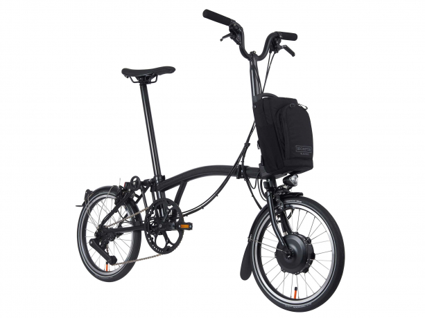 Brompton Electric P Line Urban Hoog Midnight Zwart