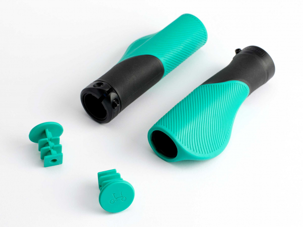 Brompton Handvatten Ergonomic Zwart-Groen