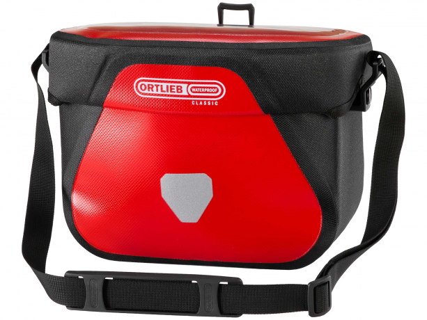 Ortlieb Stuurtas Ultimate Six Classic 6.5L Rood-Zwart