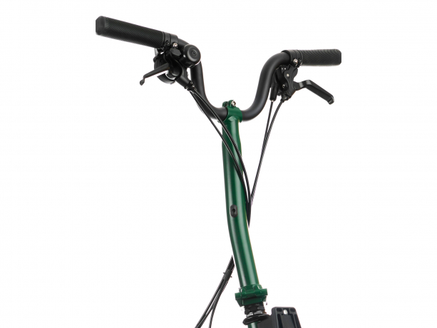 Brompton Stuurkolom en -pen M[2]-Type Zijde Racing Groen