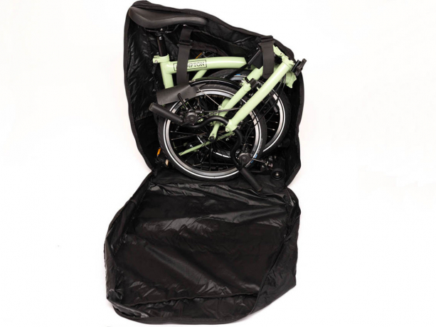 Brompton Transit Transport Tas Zwart