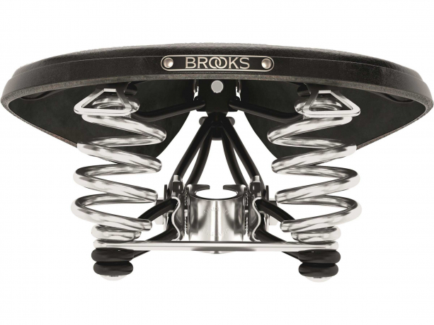 Brooks B66 Heren Zadel Zwart