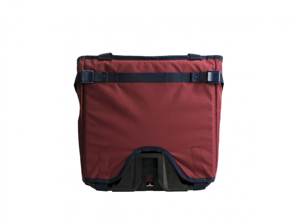 Brompton Vouwmand Small Frame Plum Red