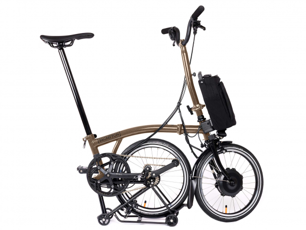 Brompton Electric P Line Explore H12R Bronze Sky