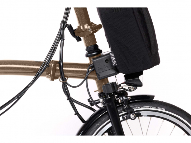 Brompton Electric P Line Explore H12R Bronze Sky