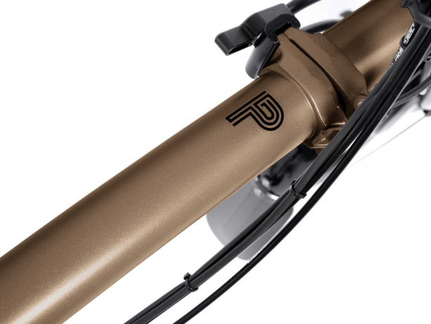 Brompton Electric P Line Explore H12R Bronze Sky