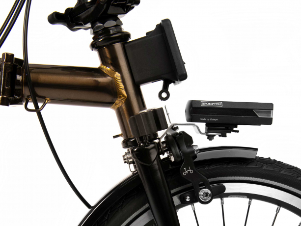 Brompton C Line Black Edition Explore Midden Black Lacquer