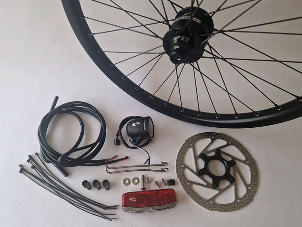 Brompton Naafdynamo Verlichtingsset G Line inclusief Wiel