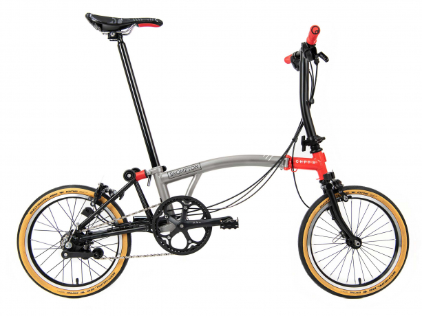 Brompton CHPT3-S6E Versie 3 incl. Sling-Bag