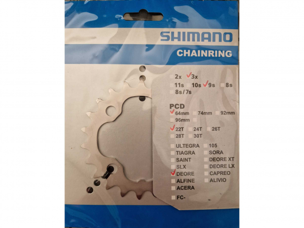 Tandwiel Shimano FC-M532 22-S