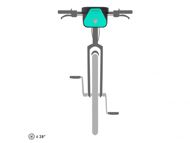 Ortlieb Stuurtas Ultimate Six Free 6.5L Lagoon