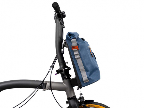 Brompton Borough Waterproof Pouch Navy-Grey