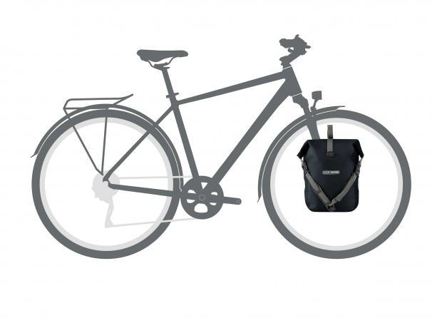 Ortlieb Sport-Roller Plus QL2.1 Voor- of Achtertas Single Graniet-Zwart