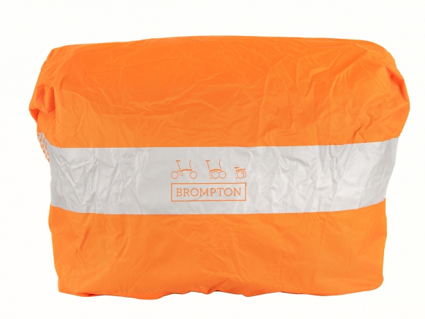 Brompton Regenhoes Oranje M voor Medium Bags