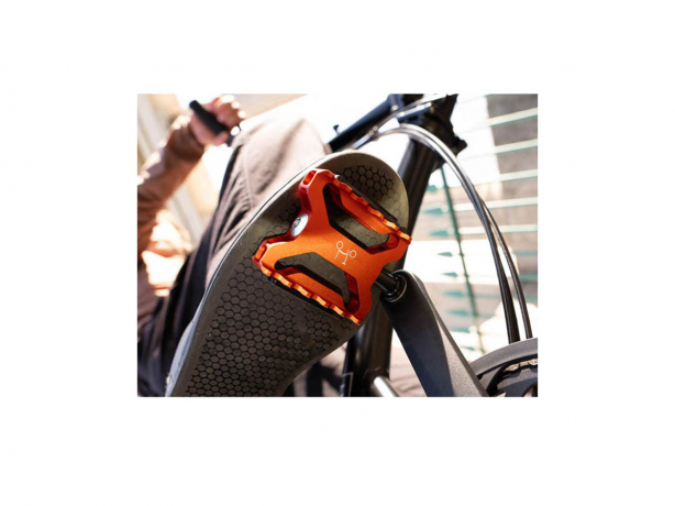 Brompton Superlichte Quick Release Trappers Orange