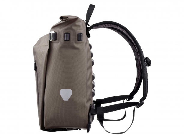 Ortlieb Vario QL2.1 Fietstas-Rugzak 20L Dark Sand
