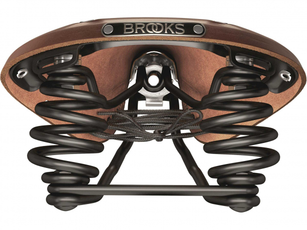 Brooks Flyer Carved Zadel Bruin