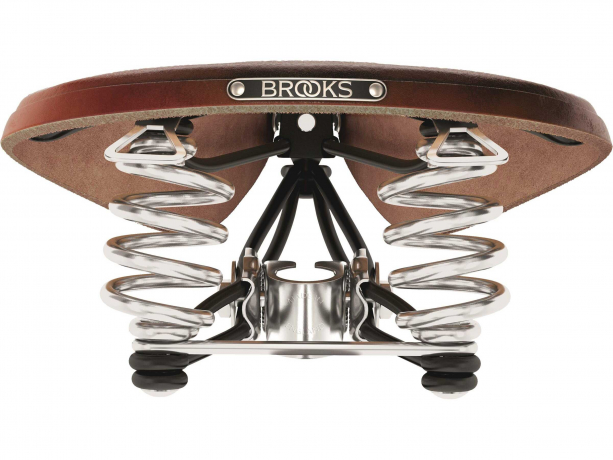 Brooks B66 Heren Zadel Bruin