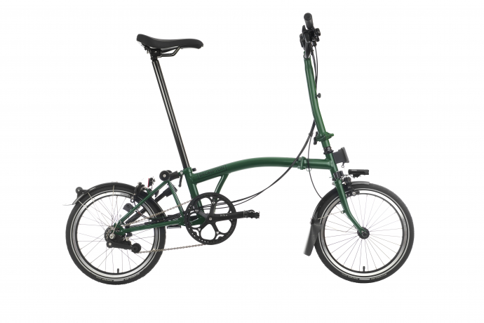Brompton C Line Explore Hoog Racing Groen