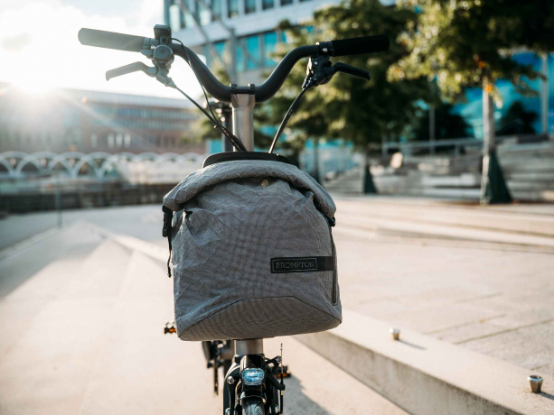 Brompton Electric Bag Small Frame Grey