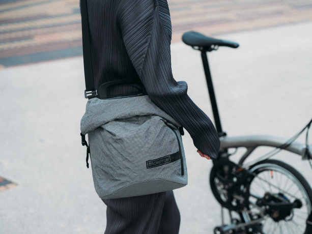 Brompton Electric Bag Small Frame Grey