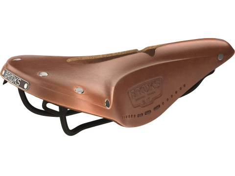 Brooks B17 Narrow Carved Zadel Zwart