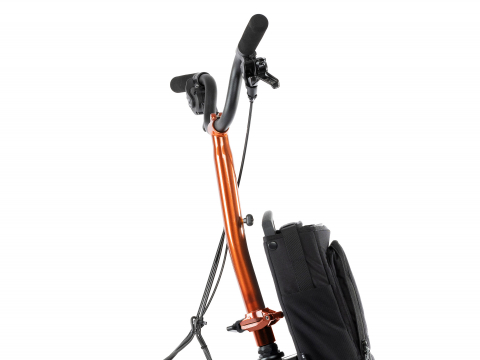 Brompton Stuurkolom en -pen H-Type Electric Zwart Glans