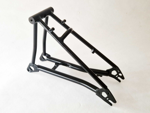 Brompton Achterframe Advance Staal Zijdeglans