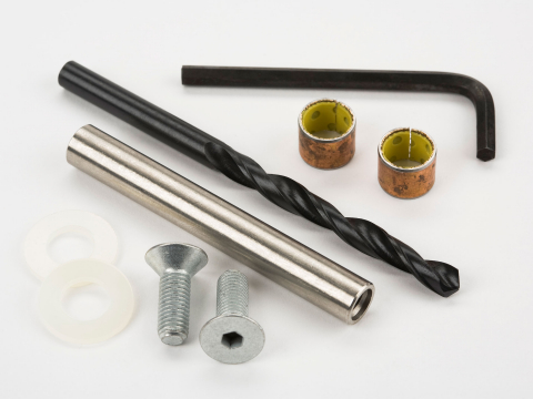 Brompton Achterscharnier: Scharnieraskit