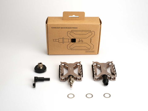 Brompton Superlichte Quick Release Trappers Gold