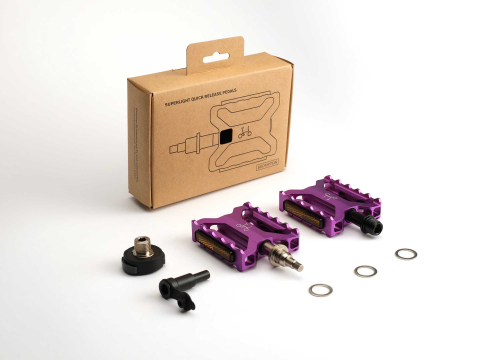 Brompton Superlichte Quick Release Trappers Silver