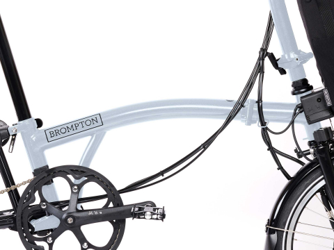 Brompton Electric P Line Hoofd- en Voorframe